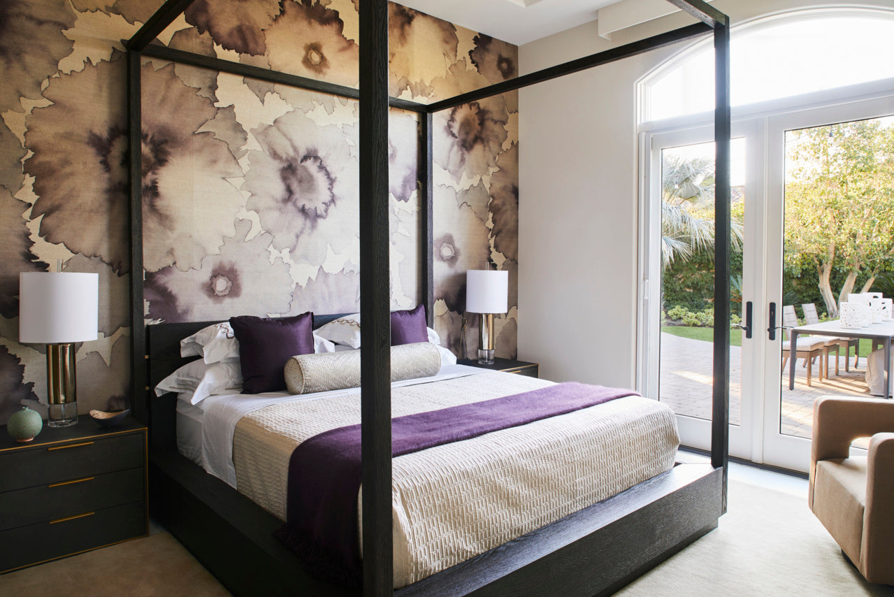 BLOOM-SEPIA-ON-MANILA-HEMP-PHILLIP-JEFFRIES-7189-L - Phillip Jeffries Wallpaper Wallcovering