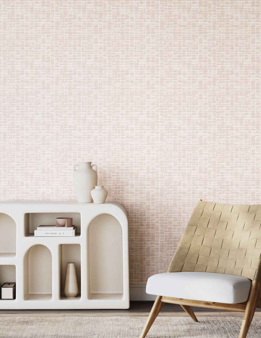 Sea Stone Petal on Woven Walls - Phillip Jeffries 24902 - Phillip Jeffries Wallpaper Wallpaper