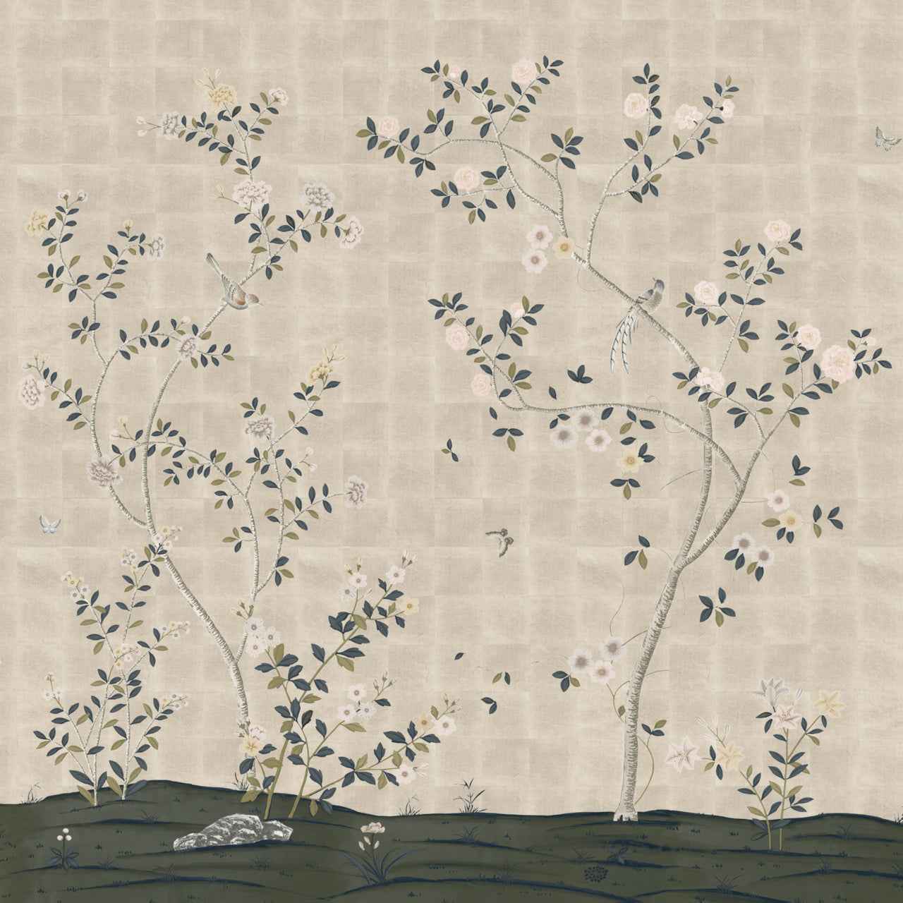 Promenade Sterling Pathway - Phillip Jeffries 34204 - Phillip Jeffries Wallpaper Wallcovering
