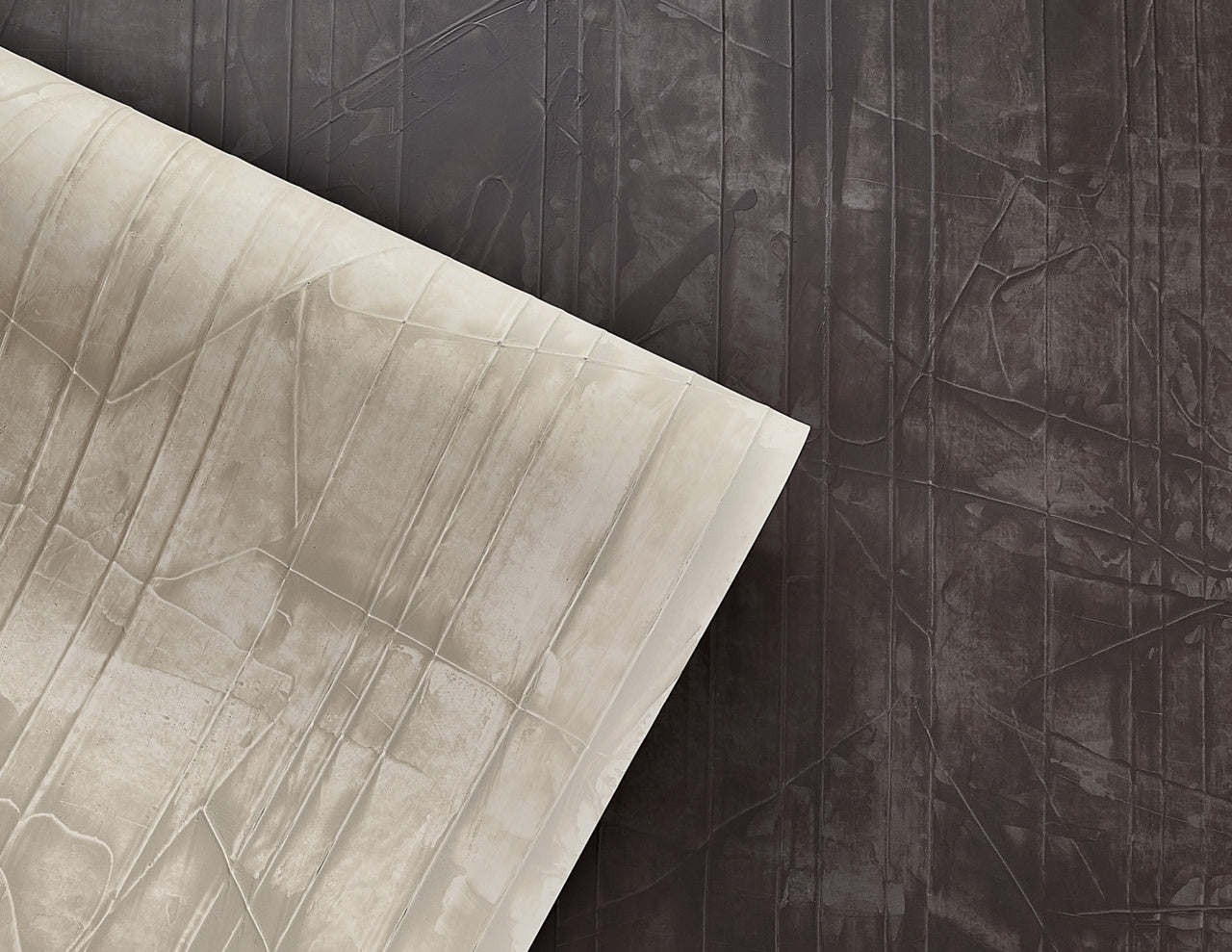 FLUTED-PLASTER-GREY-WHISPER-PHILLIP-JEFFRIES-10550 - Phillip Jeffries Wallpaper Wallcovering