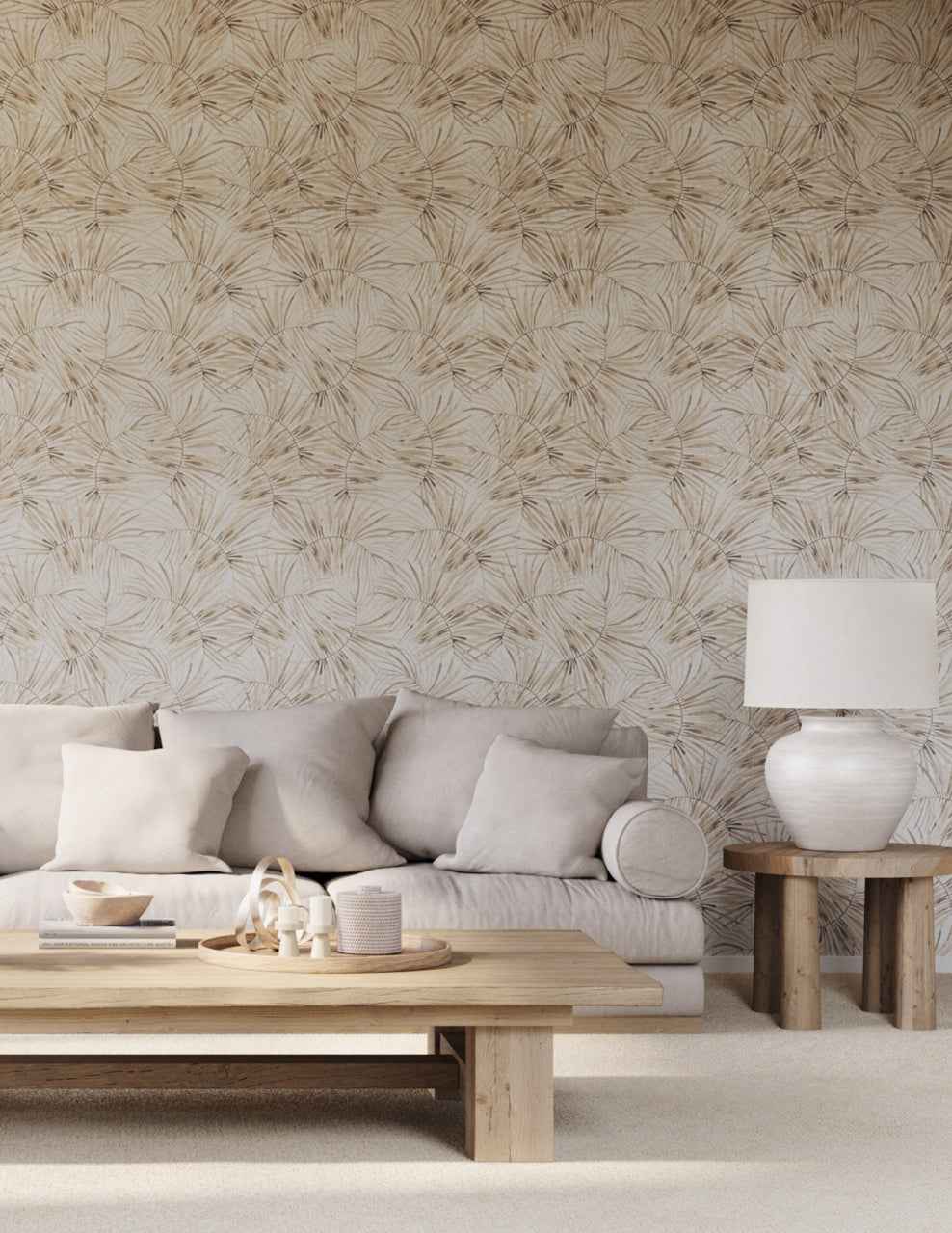 Island Time Sandy Shores on Tranquil Weave - Phillip Jeffries 10455 - Phillip Jeffries Wallpaper Wallpaper