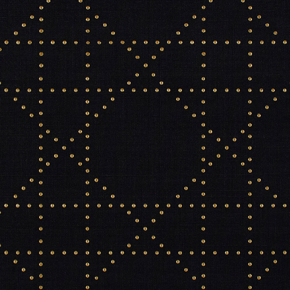 STYLED-IN-STUDS-GOLD-ON-GLAZED-ABACA-PHILLIP-JEFFRIES-8967 - Phillip Jeffries Wallpaper Wallcovering