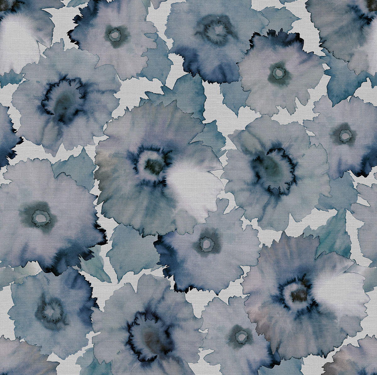 BLOOM-INDIGO-ON-MANILA-HEMP-PHILLIP-JEFFRIES-7192-L - Phillip Jeffries Wallpaper Wallcovering