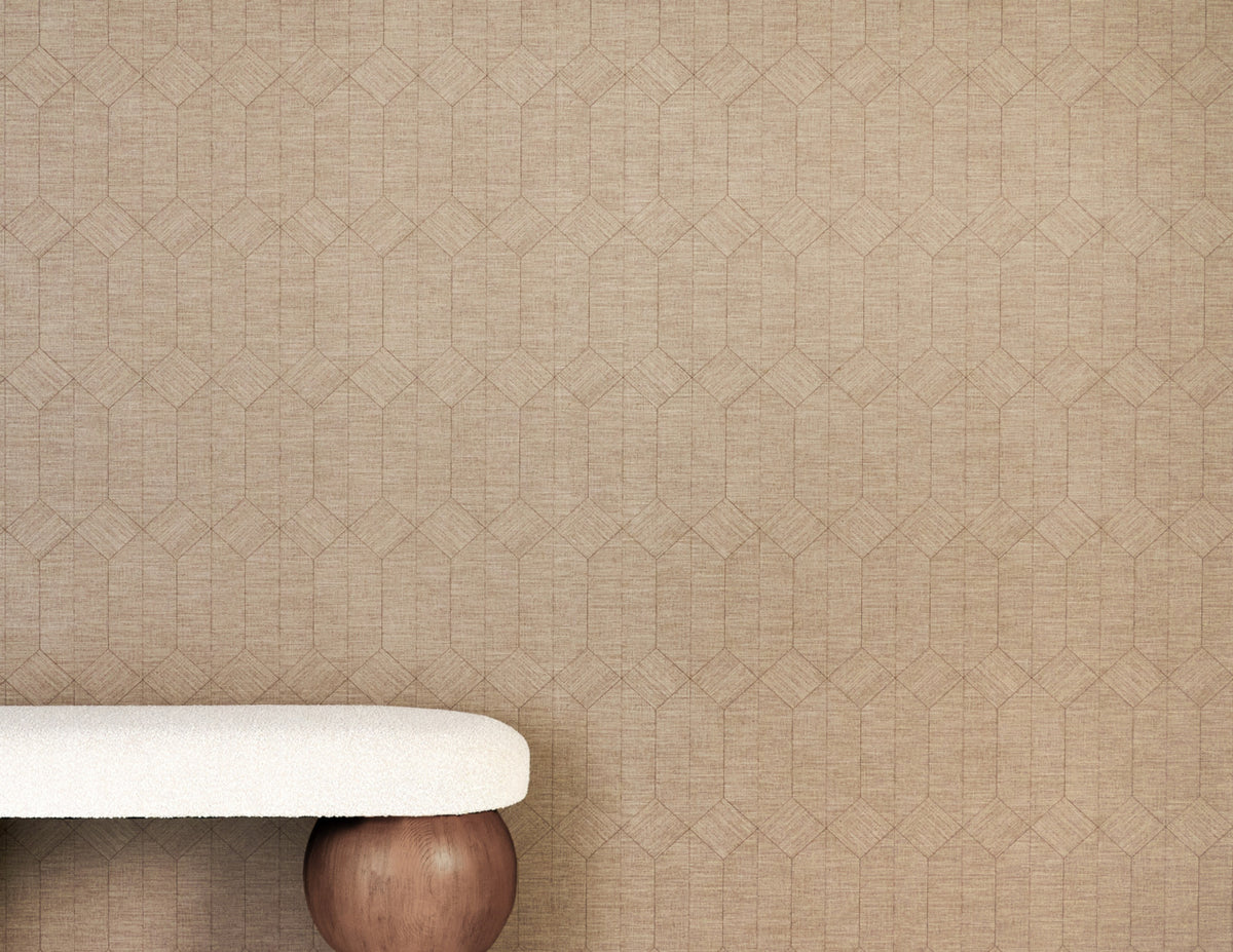 Vinyl Voyage Olive Green - Phillip Jeffries 34508 - Phillip Jeffries Wallpaper Wallpaper