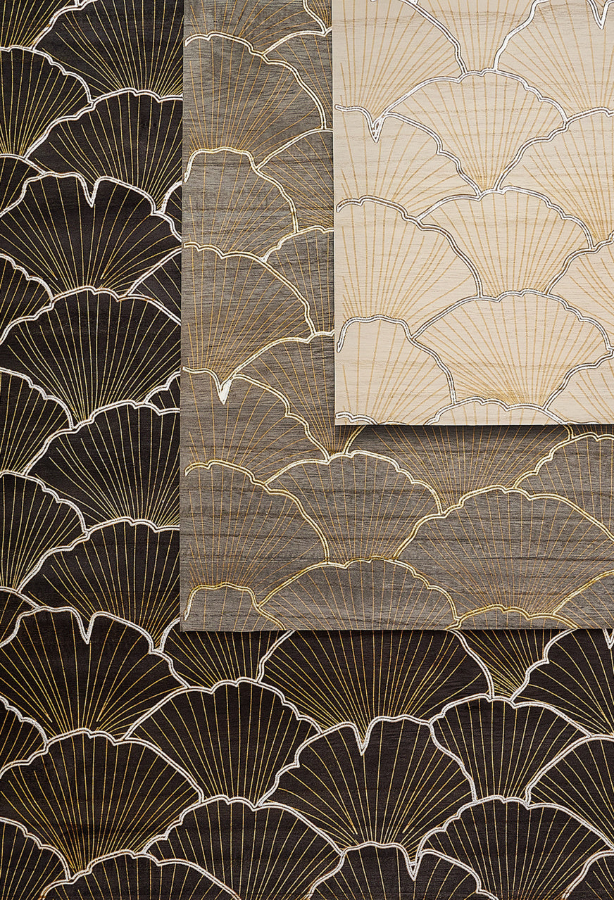 WAVES-OF-WOOD-OAK-WITH-SILVER-PHILLIP-JEFFRIES-9868 - Phillip Jeffries Wallpaper Wallcovering