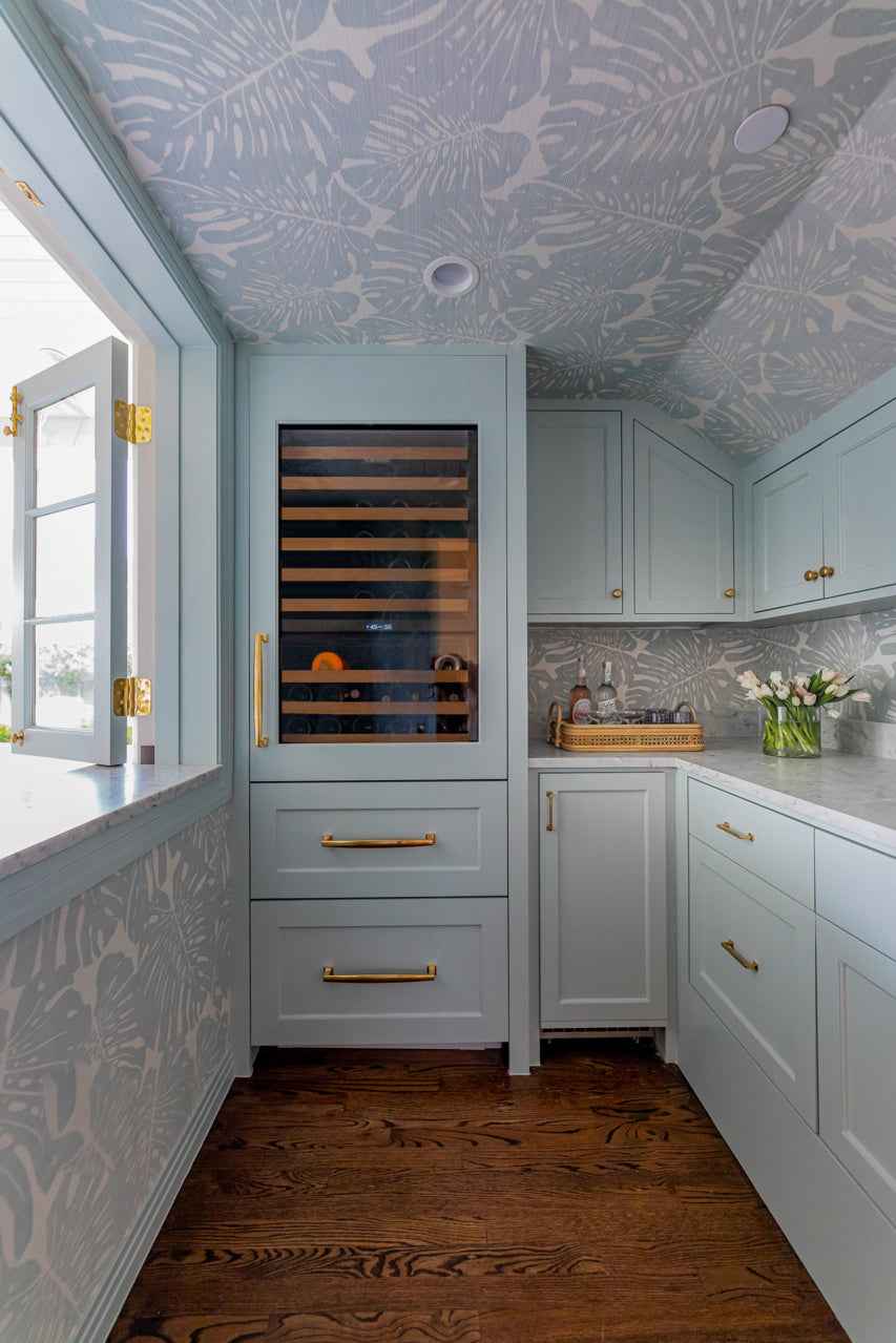 Jack's Jungle Navy on Japanese Paper Weave - Phillip Jeffries 5341 - Phillip Jeffries Wallpaper Wallpaper