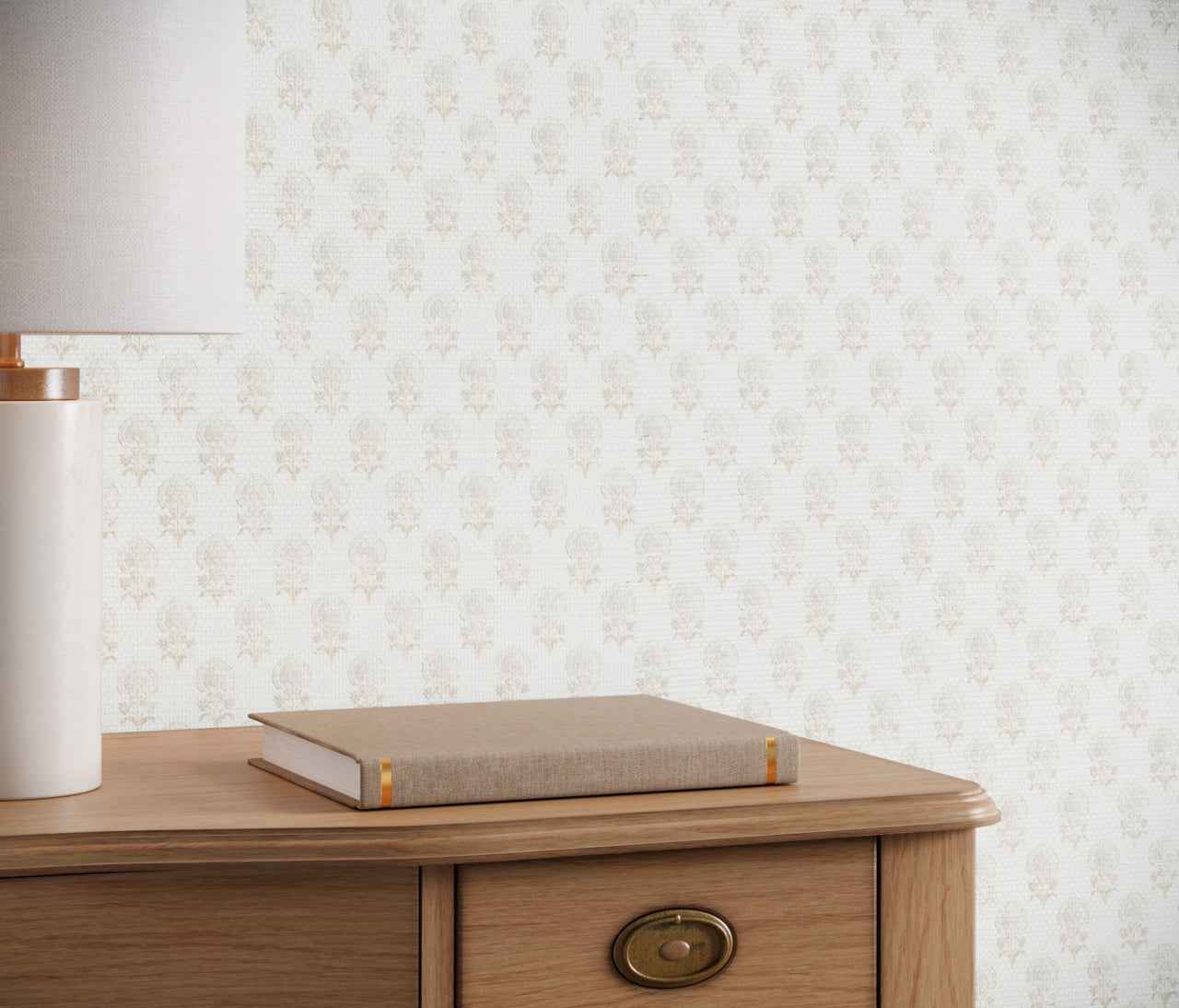Manor House Chateau Fog - Phillip Jeffries 40300 - Phillip Jeffries Wallpaper Wallcovering