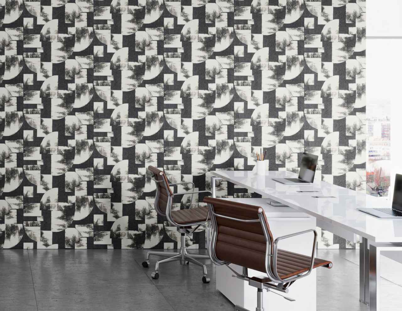 Vinyl Eclipse Blue Clay - Phillip Jeffries 38305 - Phillip Jeffries Wallpaper Wallcovering