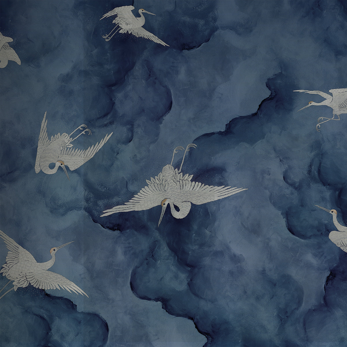 FLIGHT-BLUE-HERON-ON-MANILA-HEMP-PHILLIP-JEFFRIES-7055 - Phillip Jeffries Wallpaper Wallcovering