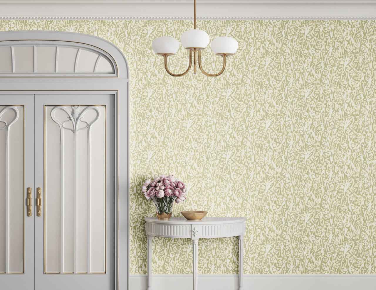 Charmed Verdure Spell - Phillip Jeffries 40604 - Phillip Jeffries Wallpaper Wallcovering