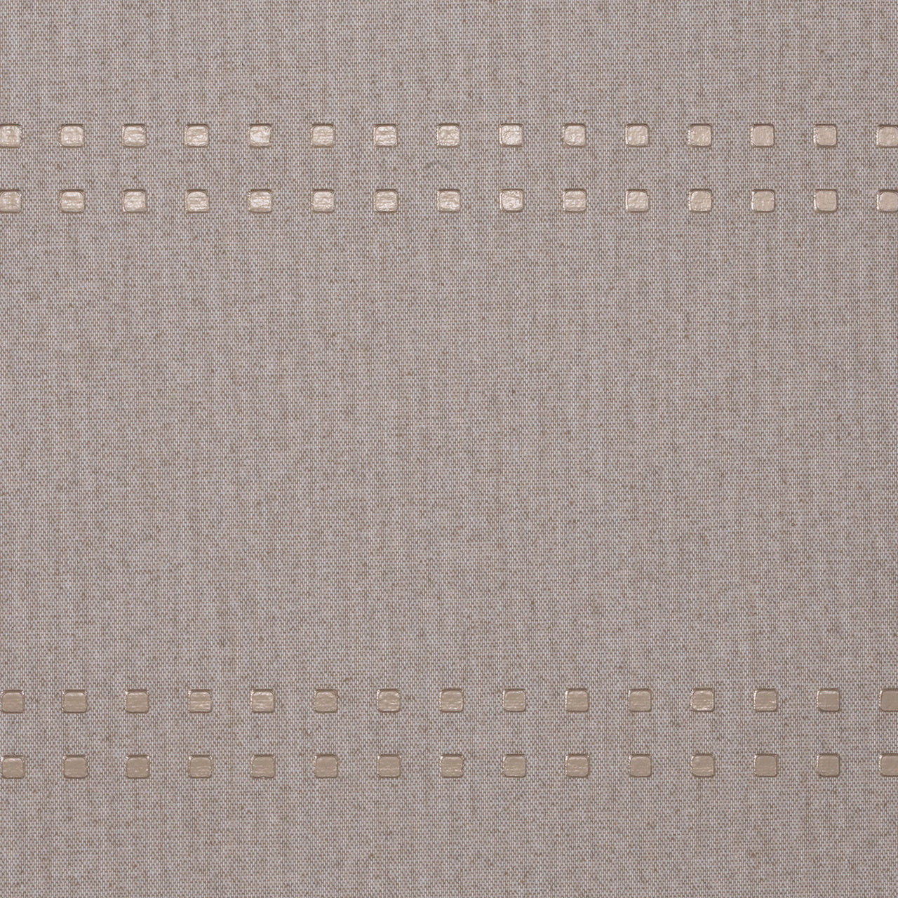 STUDS-AND-STRIPES-HORIZONTAL-CHROME-ON-TWEED-PHILLIP-JEFFRIES-5876-H - Phillip Jeffries Wallpaper Wallcovering