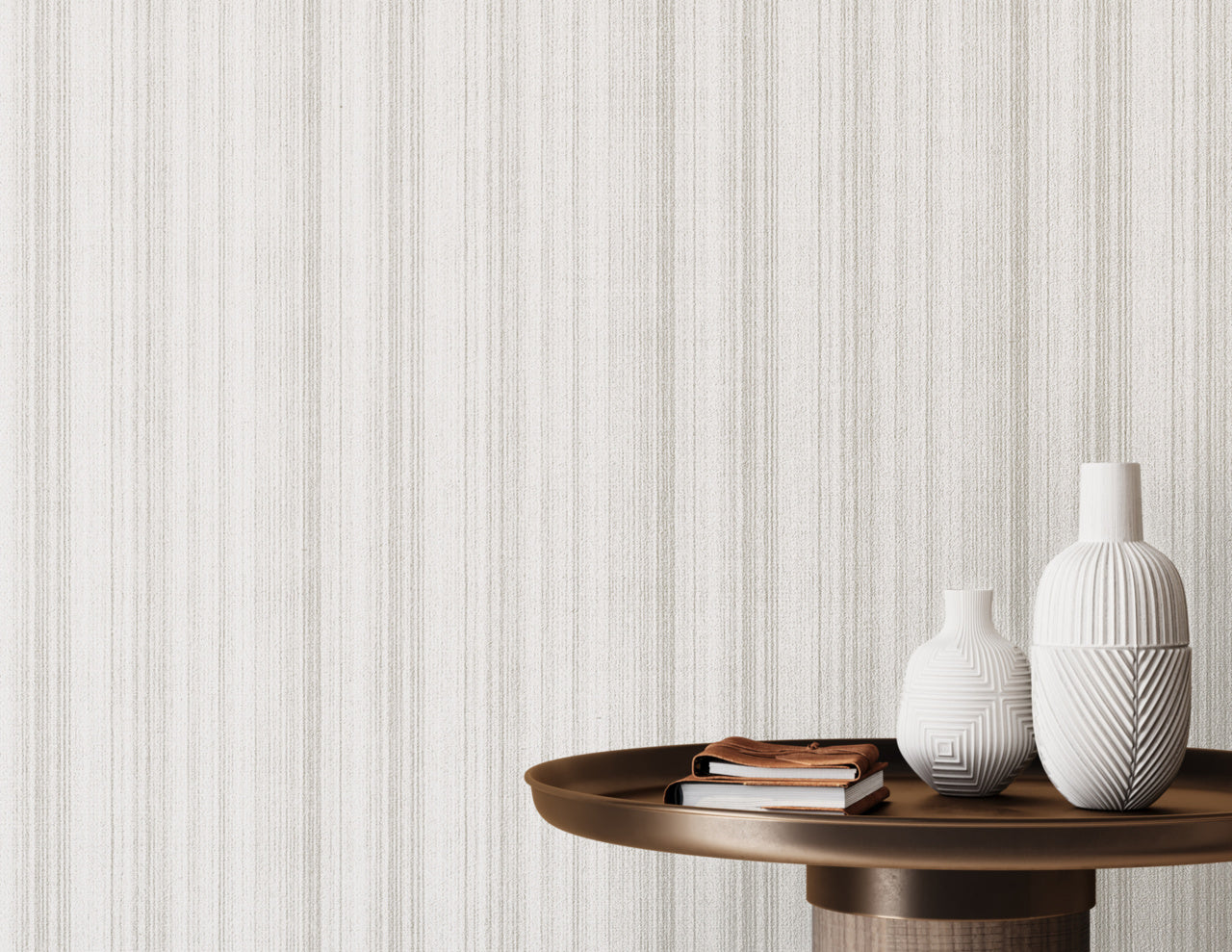 CHAMBERLAIN-STRIPE-GREY-ON-MANILA-HEMP-PHILLIP-JEFFRIES-31600 - Phillip Jeffries Wallpaper Wallpaper