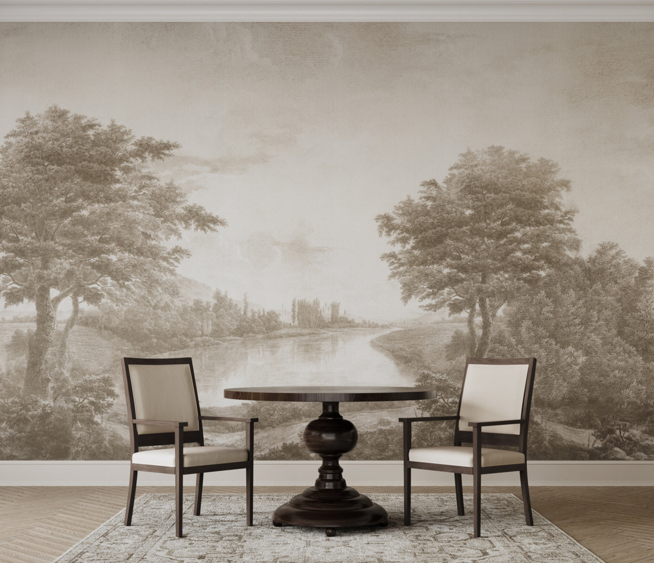 VISTA-OVERLOOK-ON-CANVAS-LINEN-PHILLIP-JEFFRIES-28001 - Phillip Jeffries Wallpaper Wallcovering
