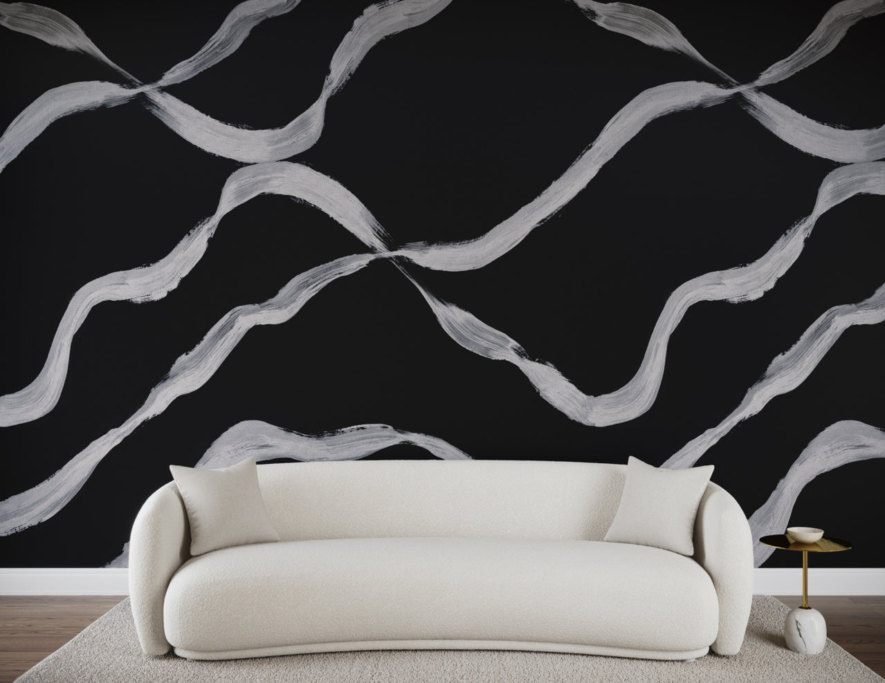 FLUENT-SHADOW-DANCE-ON-VINYL-CANVAS-PHILLIP-JEFFRIES-10358 - Phillip Jeffries Wallpaper Wallcovering