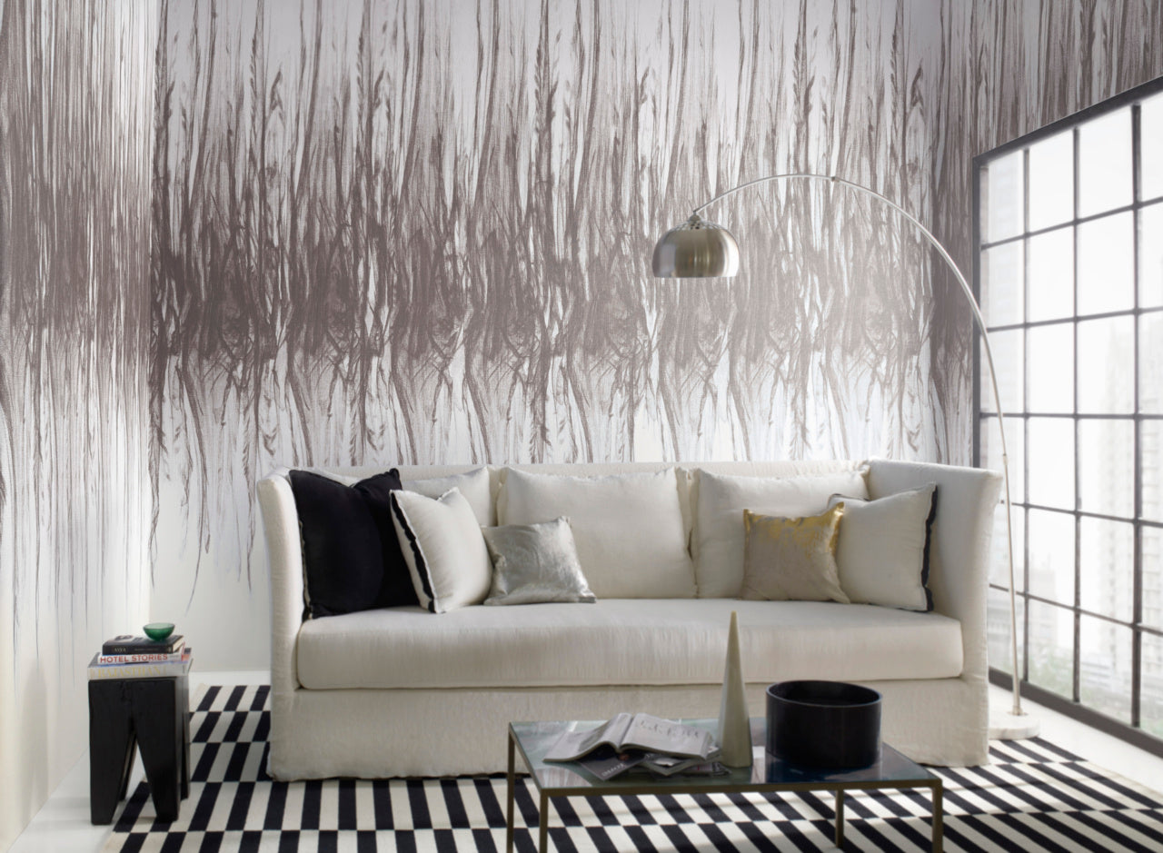 SMOKE-URBANE-GREY-ON-STAR-DUST-SILK-PHILLIP-JEFFRIES-6502 - Phillip Jeffries Wallpaper Wallcovering