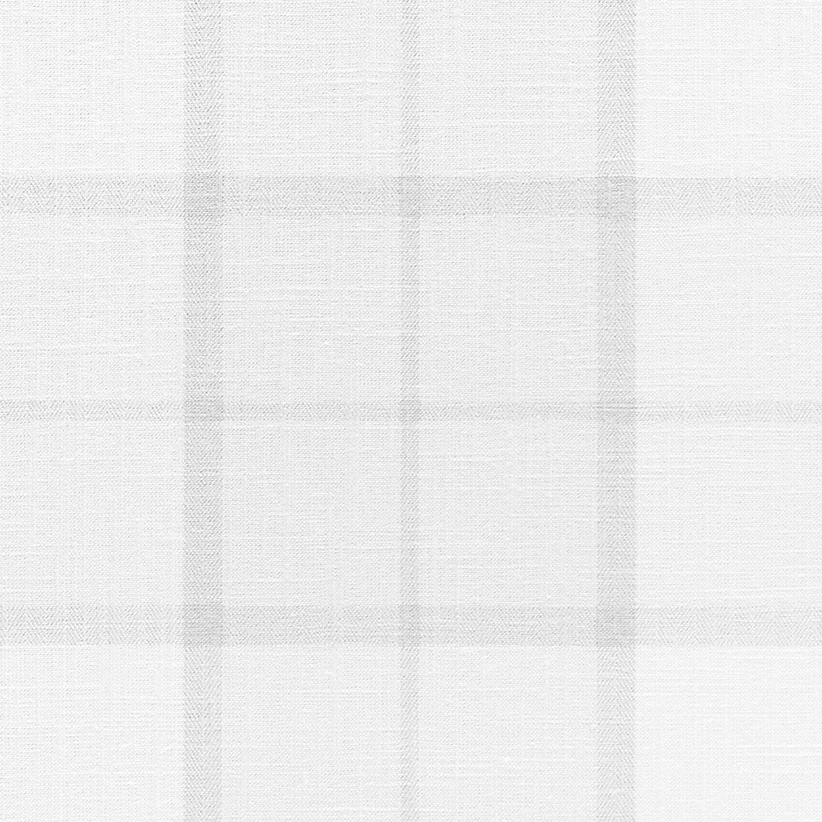 PAXTON-PLAID-WHITE-AND-GREY-ON-CANVAS-LINEN-PHILLIP-JEFFRIES-9120 - Phillip Jeffries Wallpaper Wallcovering
