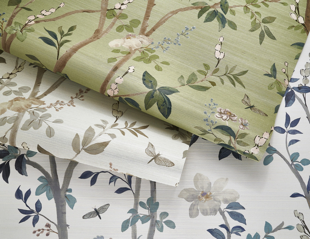 JASMINE-AUTUMN-PETALS-ON-FLOORED-PHILLIP-JEFFRIES-35403 - Phillip Jeffries Wallpaper Wallpaper