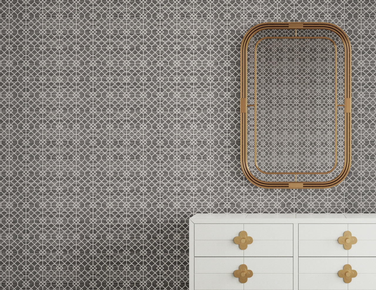GARDEN-GATE-LUNAR-WEB-ON-VINYL-METALWORKS-PHILLIP-JEFFRIES-35501 - Phillip Jeffries Wallpaper Wallpaper
