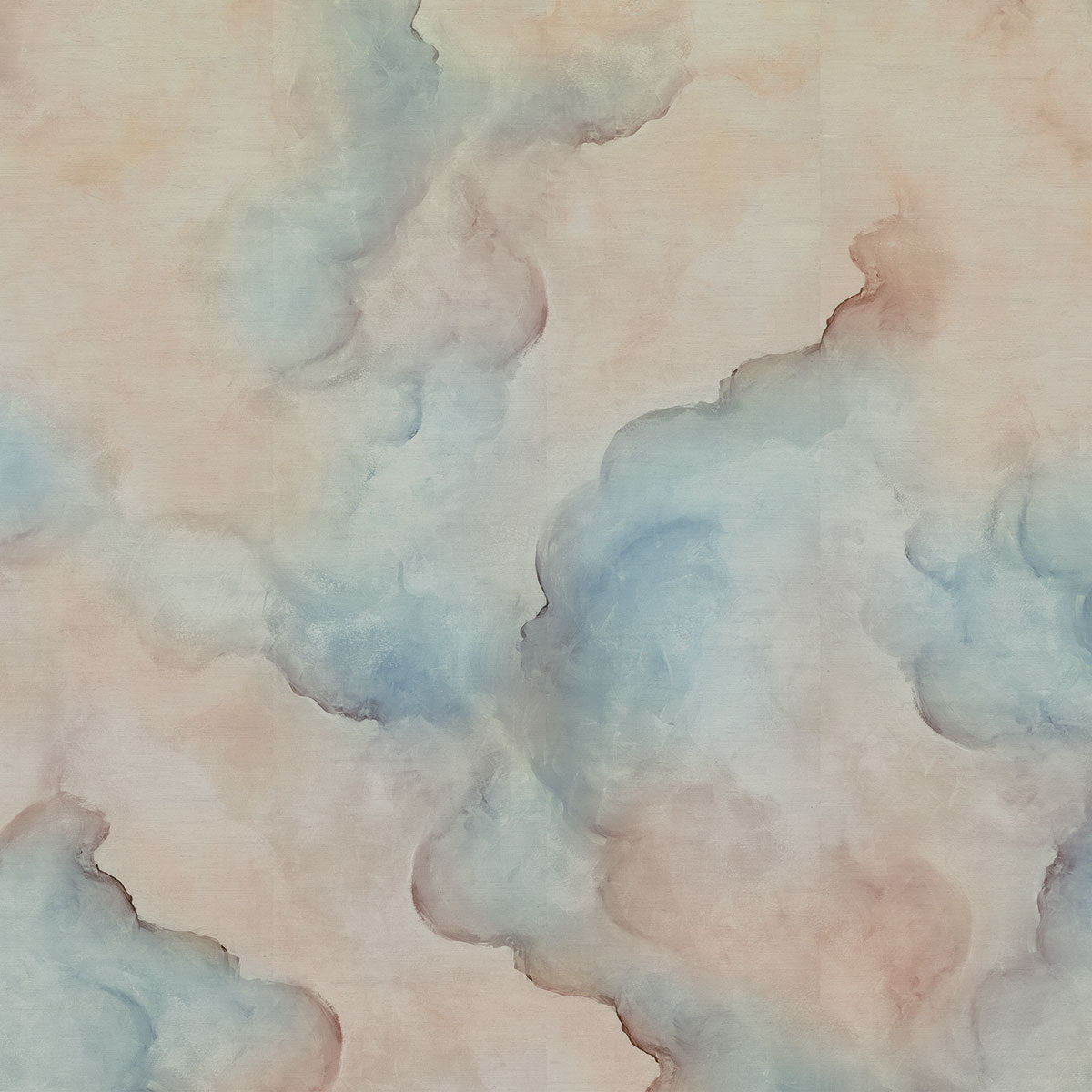 FLIGHT-STORK-WHITE-CLOUDS-ONLY-ON-GLAM-GRASS-PHILLIP-JEFFRIES-7060 - Phillip Jeffries Wallpaper Wallcovering