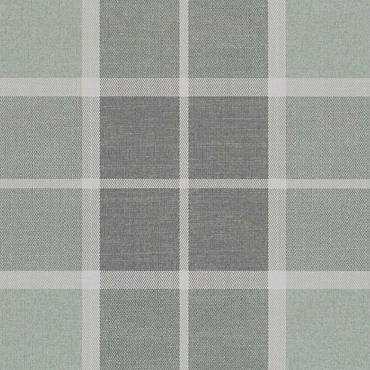Paxton Plaid Green and Grey on Vinyl Abaca - Phillip Jeffries 9126 - Phillip Jeffries Wallpaper Wallpaper