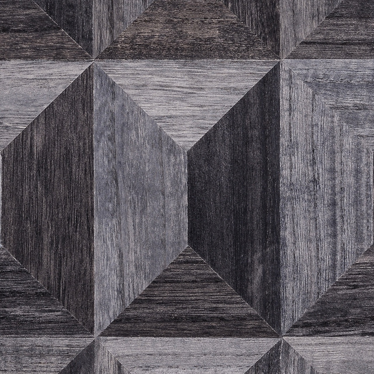 COFFERED-WOOD-CHARCOAL-FACET-PHILLIP-JEFFRIES-4261 - Phillip Jeffries Wallpaper Wallcovering