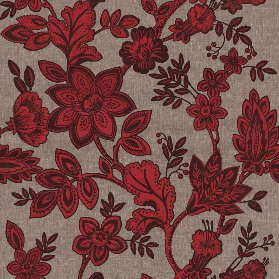 BOHEMIA-CURRANT-ON-CANVAS-LINEN-PHILLIP-JEFFRIES-7492 - Phillip Jeffries Wallpaper Wallcovering