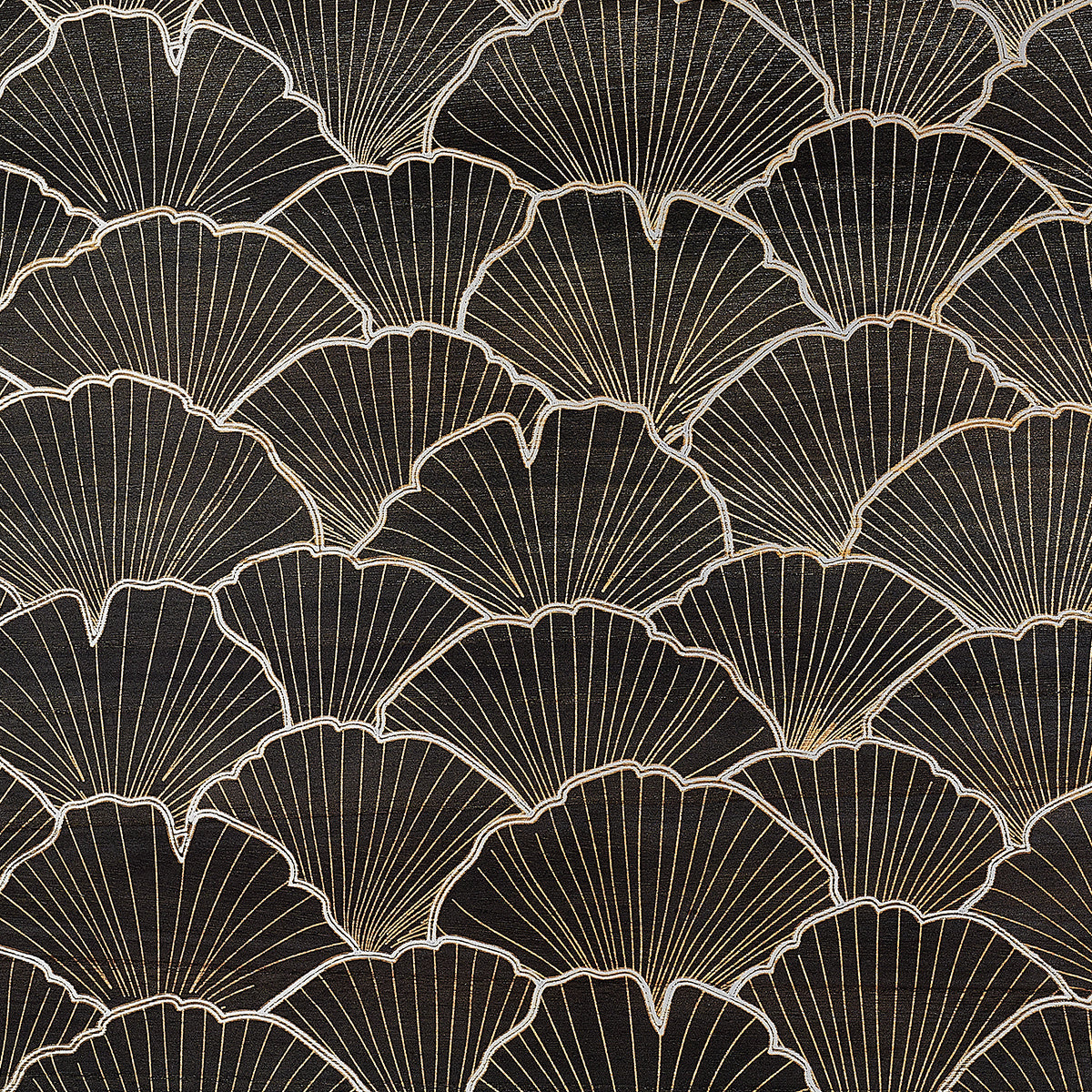 WAVES-OF-WOOD-CHARCOAL-WITH-SILVER-PHILLIP-JEFFRIES-9871 - Phillip Jeffries Wallpaper Wallcovering