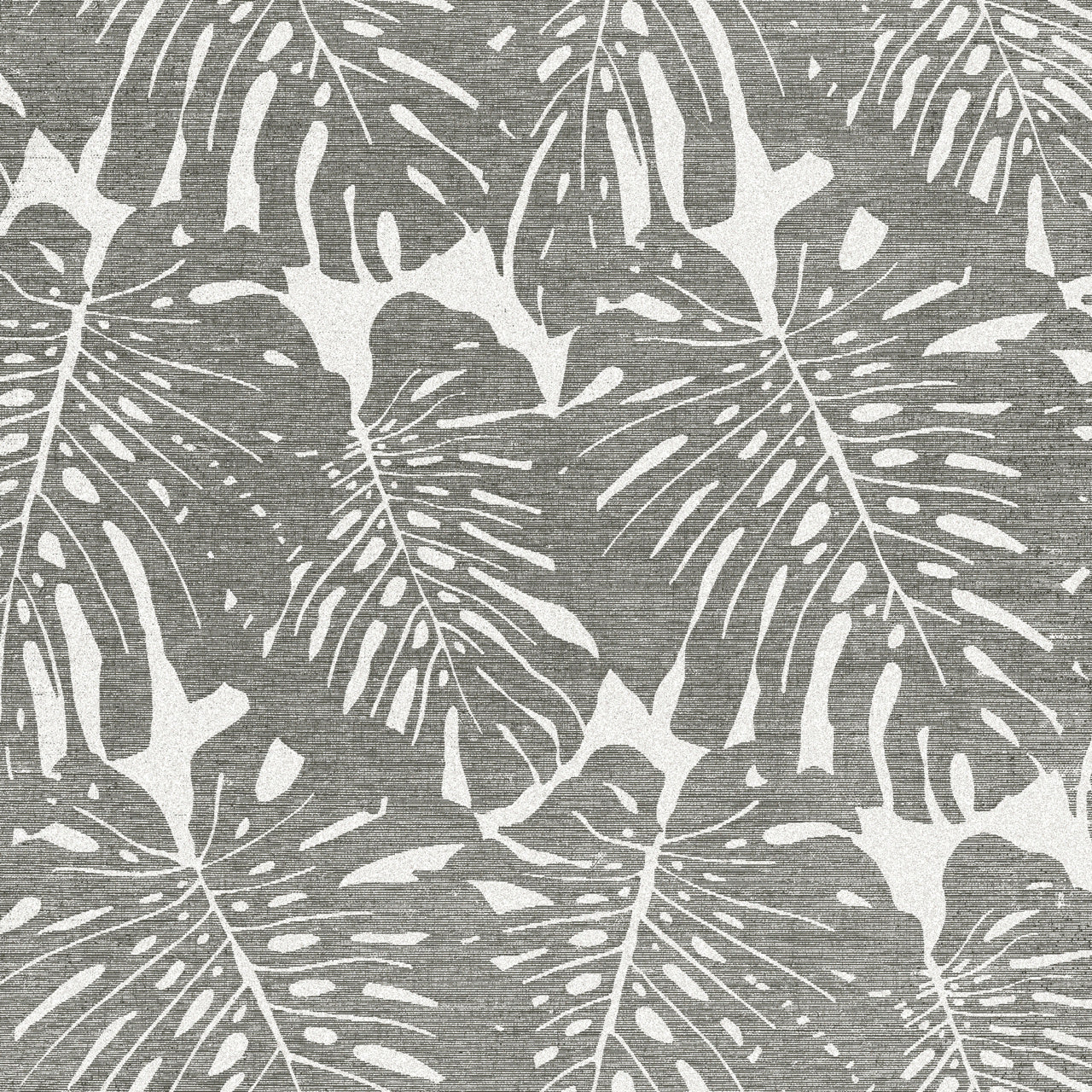 JACKS-JUNGLE-CHARCOAL-ON-MANILA-HEMP-PHILLIP-JEFFRIES-5339 - Phillip Jeffries Wallpaper Wallcovering