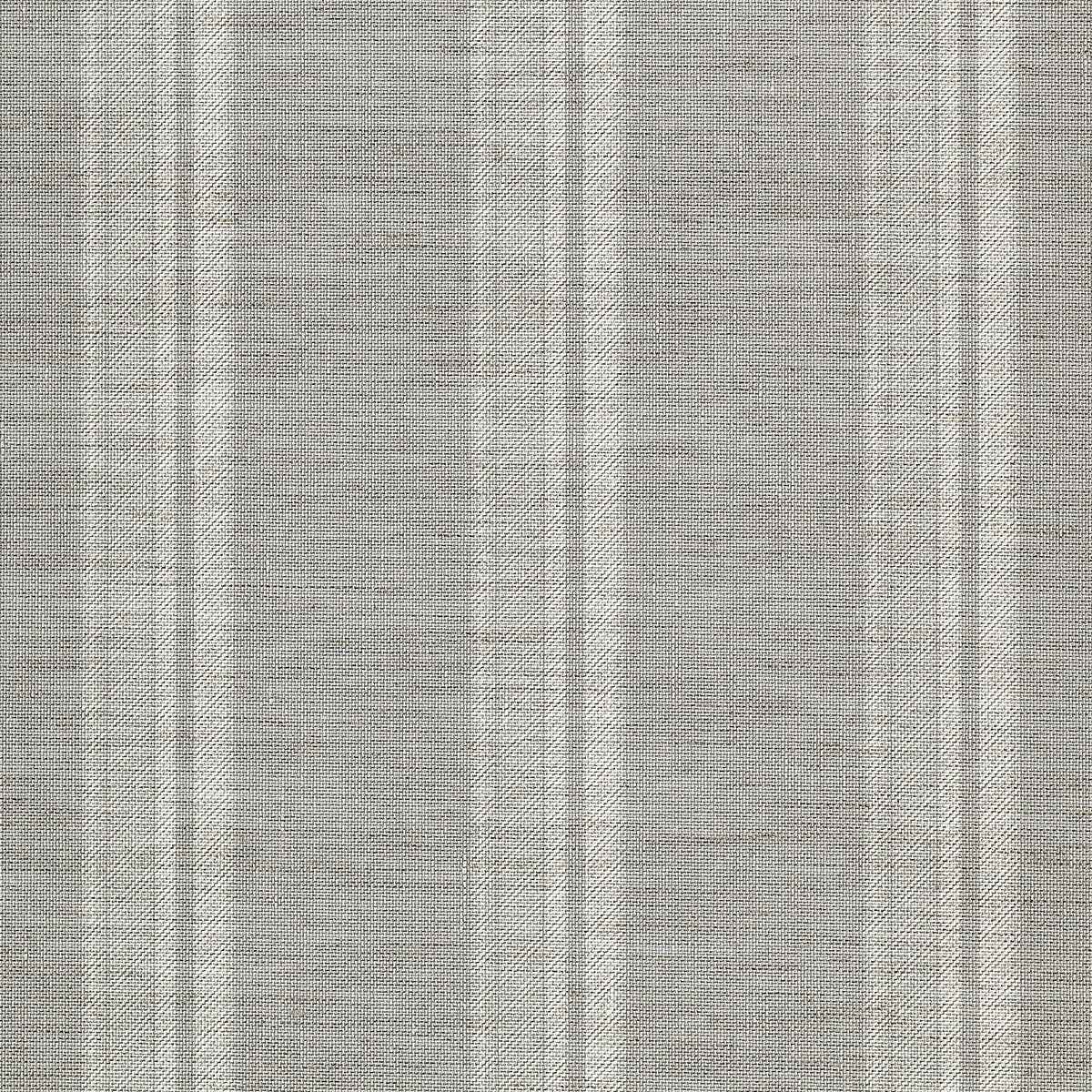 Prairie Stripe White and Greige on Canvas Linen - Phillip Jeffries 10734