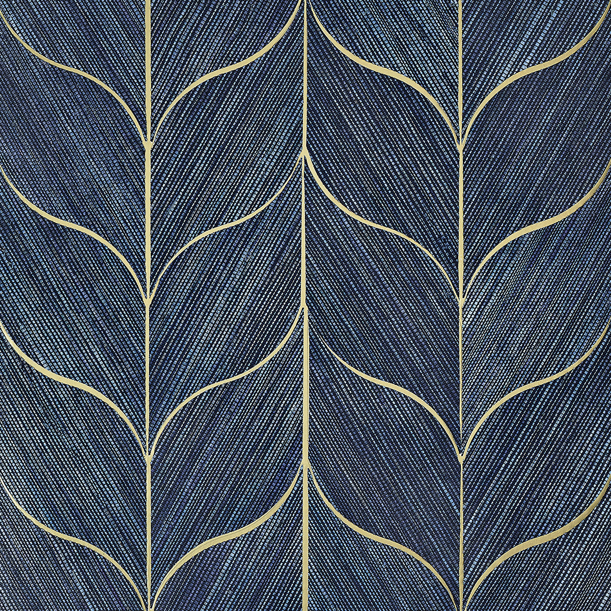 DECO-HEMP-INDIGO-INFLUENCE-PHILLIP-JEFFRIES-5028 - Phillip Jeffries Wallpaper Wallcovering