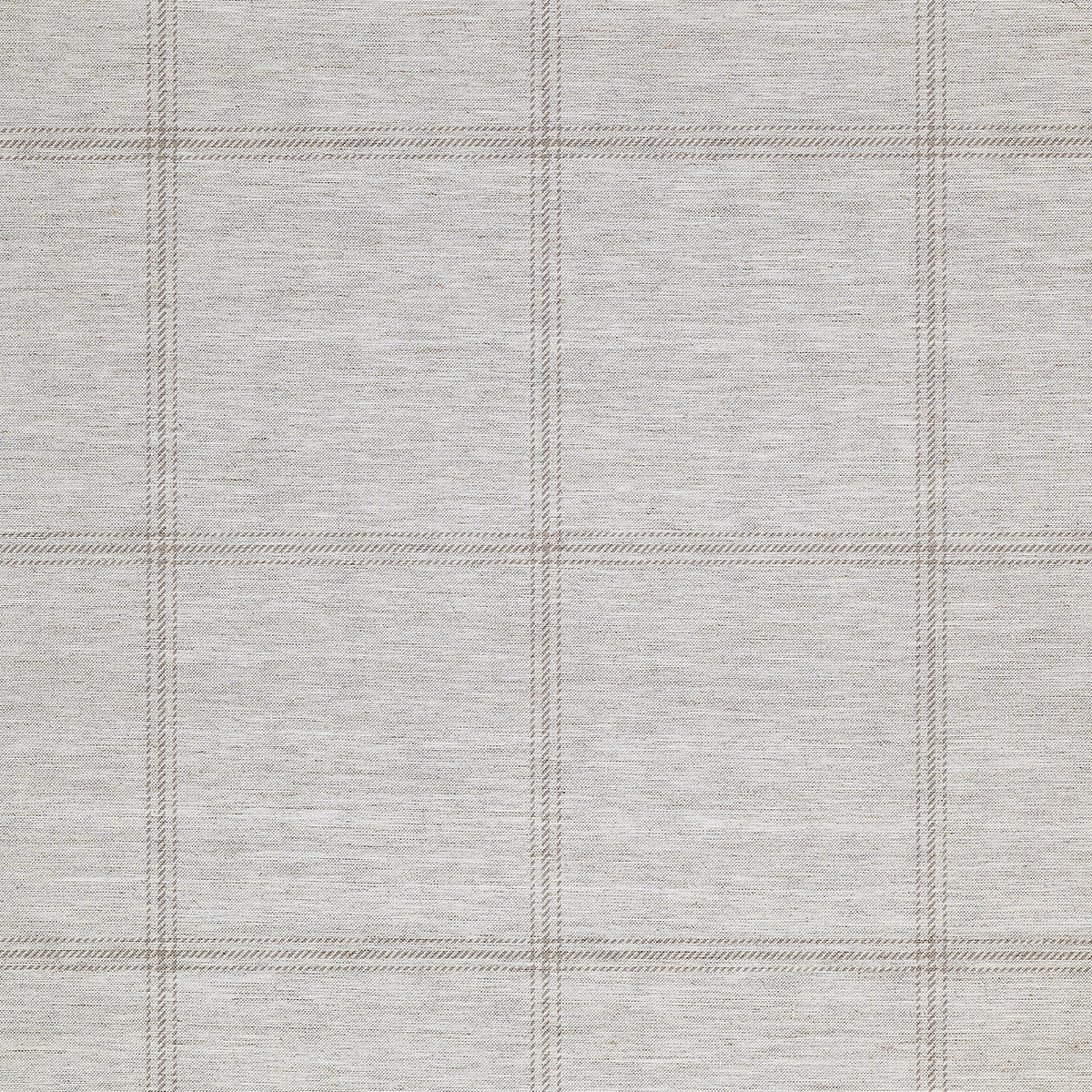 JACKSON-PLAID-TAN-AND-BEIGE-ON-CANVAS-LINEN-PHILLIP-JEFFRIES-10708 - Phillip Jeffries Wallpaper Wallcovering
