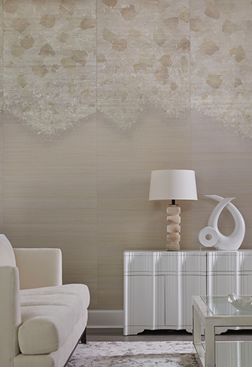 METALLIC-OMBRE-PEWTER-ON-HORSEHAIR-PHILLIP-JEFFRIES-3162 - Phillip Jeffries Wallpaper Wallcovering