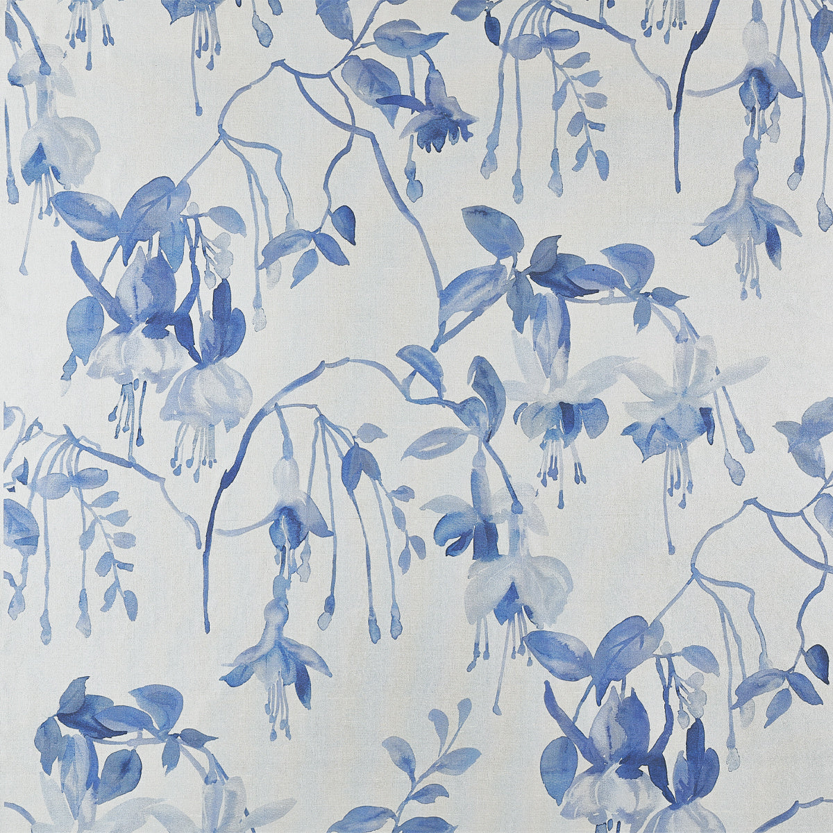 BLUSHING-BLOOMS-COBALT-CRUSH-ON-STAR-DUST-SILK-PHILLIP-JEFFRIES-9829 - Phillip Jeffries Wallpaper Wallcovering