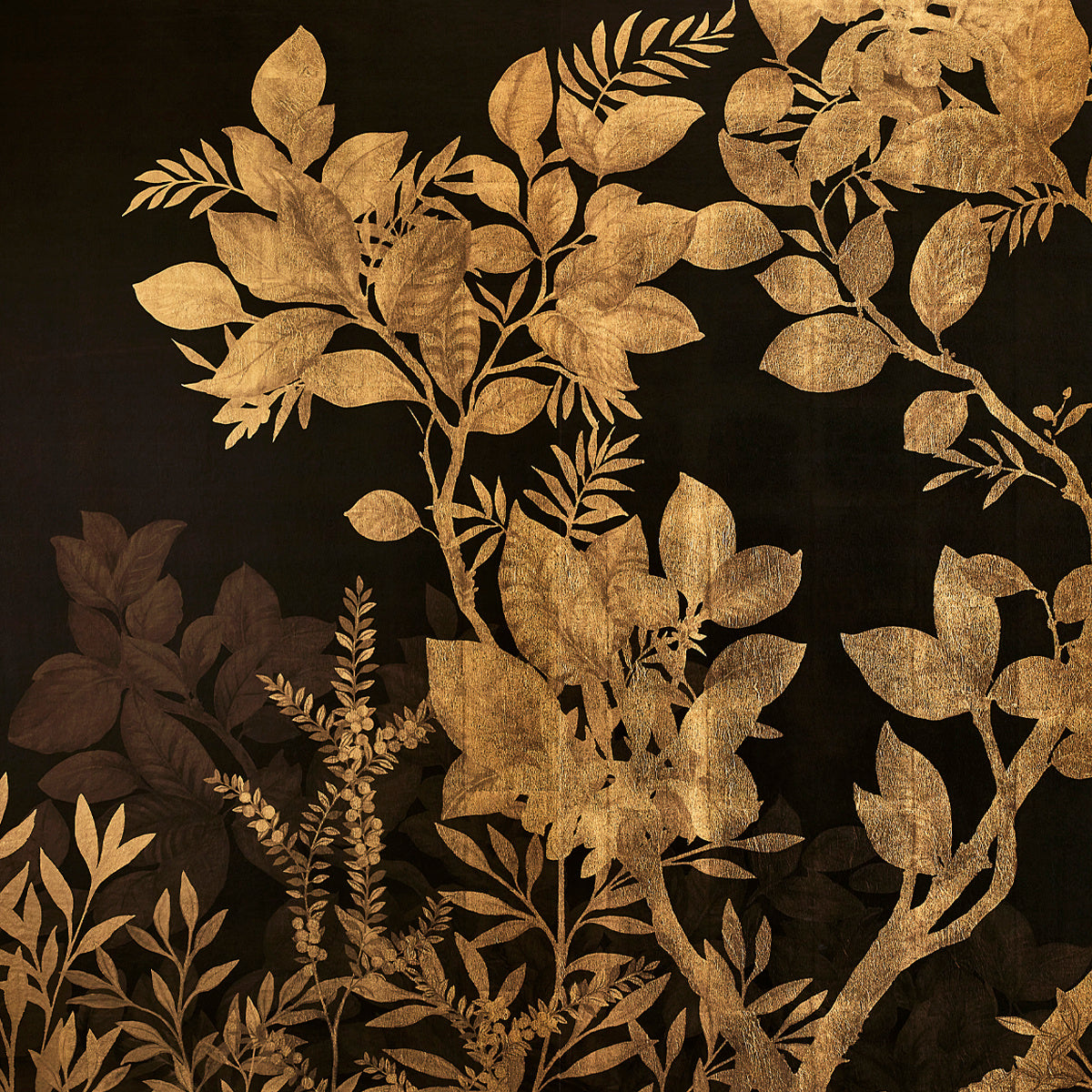 HAVEN-EL-DORADO-ON-GILDED-METALLIC-LEAF-PHILLIP-JEFFRIES-8931 - Phillip Jeffries Wallpaper Wallcovering