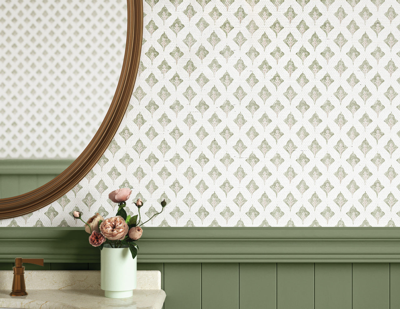 TEA-TIME-MATCHA-ON-MANILA-HEMP-PHILLIP-JEFFRIES-25705 - Phillip Jeffries Wallpaper Wallcovering