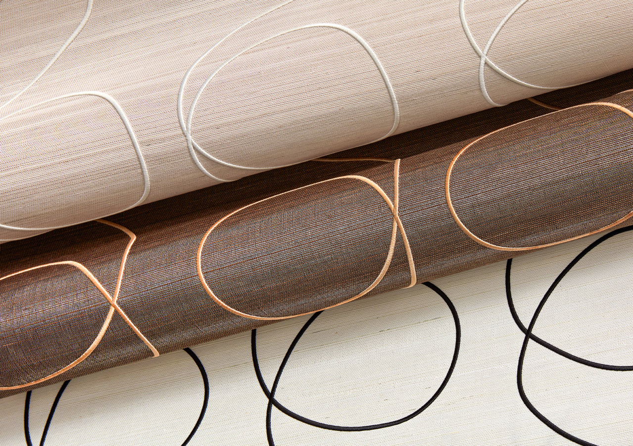 SCRIBBLES-WHITE-WITH-BLACK-PHILLIP-JEFFRIES-9654 - Phillip Jeffries Wallpaper Wallcovering