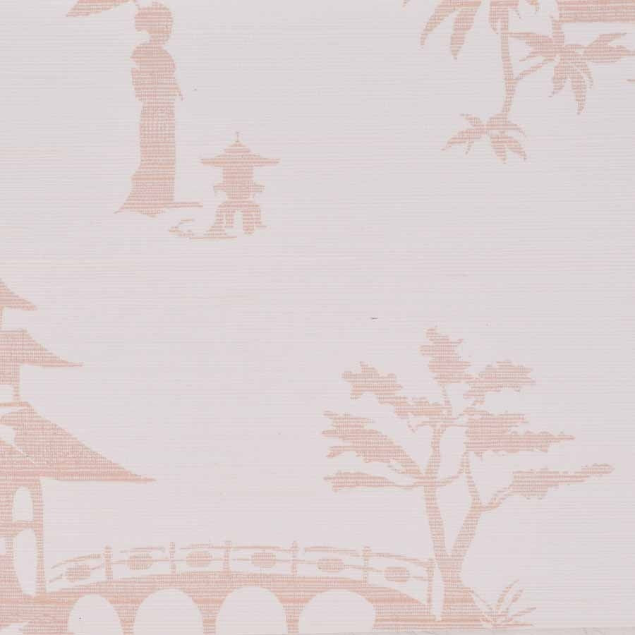 CHINOIS-OUR-WAY-BLUSH-ON-MANILA-HEMP-PHILLIP-JEFFRIES-8136 - Phillip Jeffries Wallpaper Wallcovering