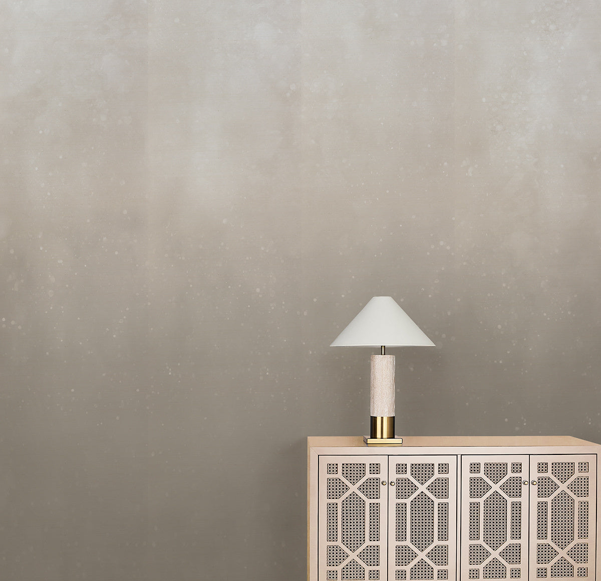 BUBBLES-TAUPE-ON-GLAM-GRASS-PHILLIP-JEFFRIES-27708 - Phillip Jeffries Wallpaper Wallcovering