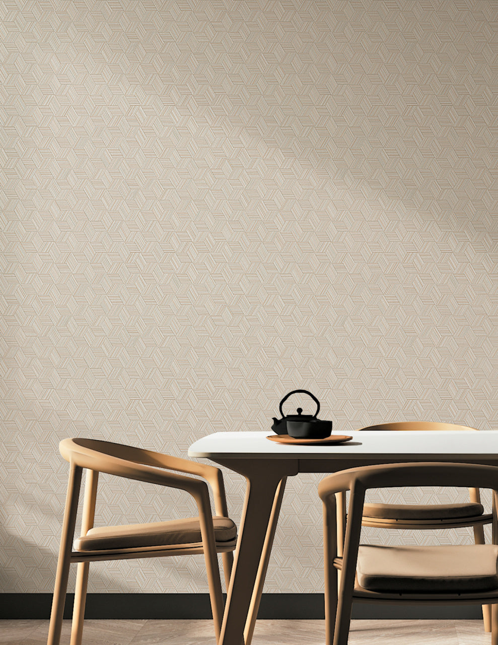 VINYL-INTERLACE-STRIATED-STONE-PHILLIP-JEFFRIES-10127 - Phillip Jeffries Wallpaper Wallpaper