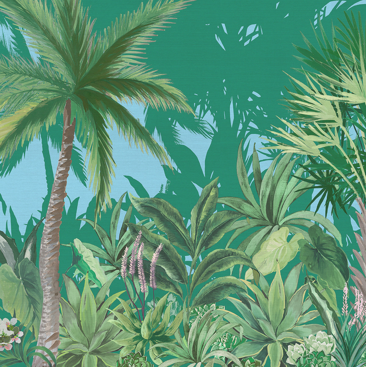 ARBORETUM-PARAKEET-ON-MANILA-HEMP-PHILLIP-JEFFRIES-5578 - Phillip Jeffries Wallpaper Wallcovering