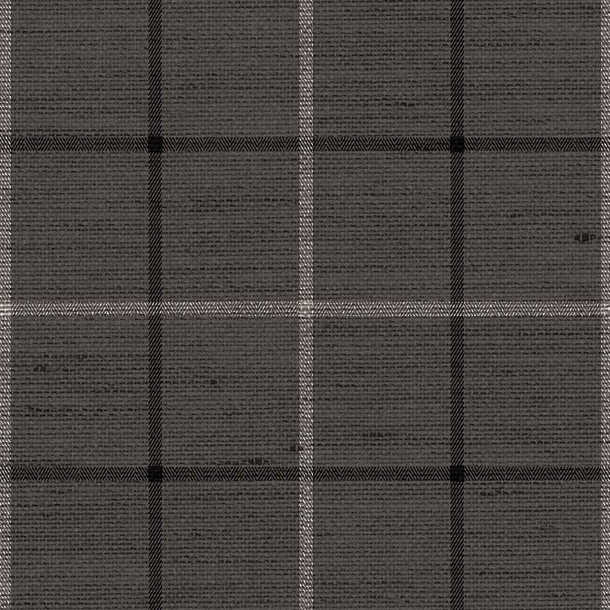 Georgian Grid Grey and Black on Canvas Linen - Phillip Jeffries 9127 - Phillip Jeffries Wallpaper Wallpaper