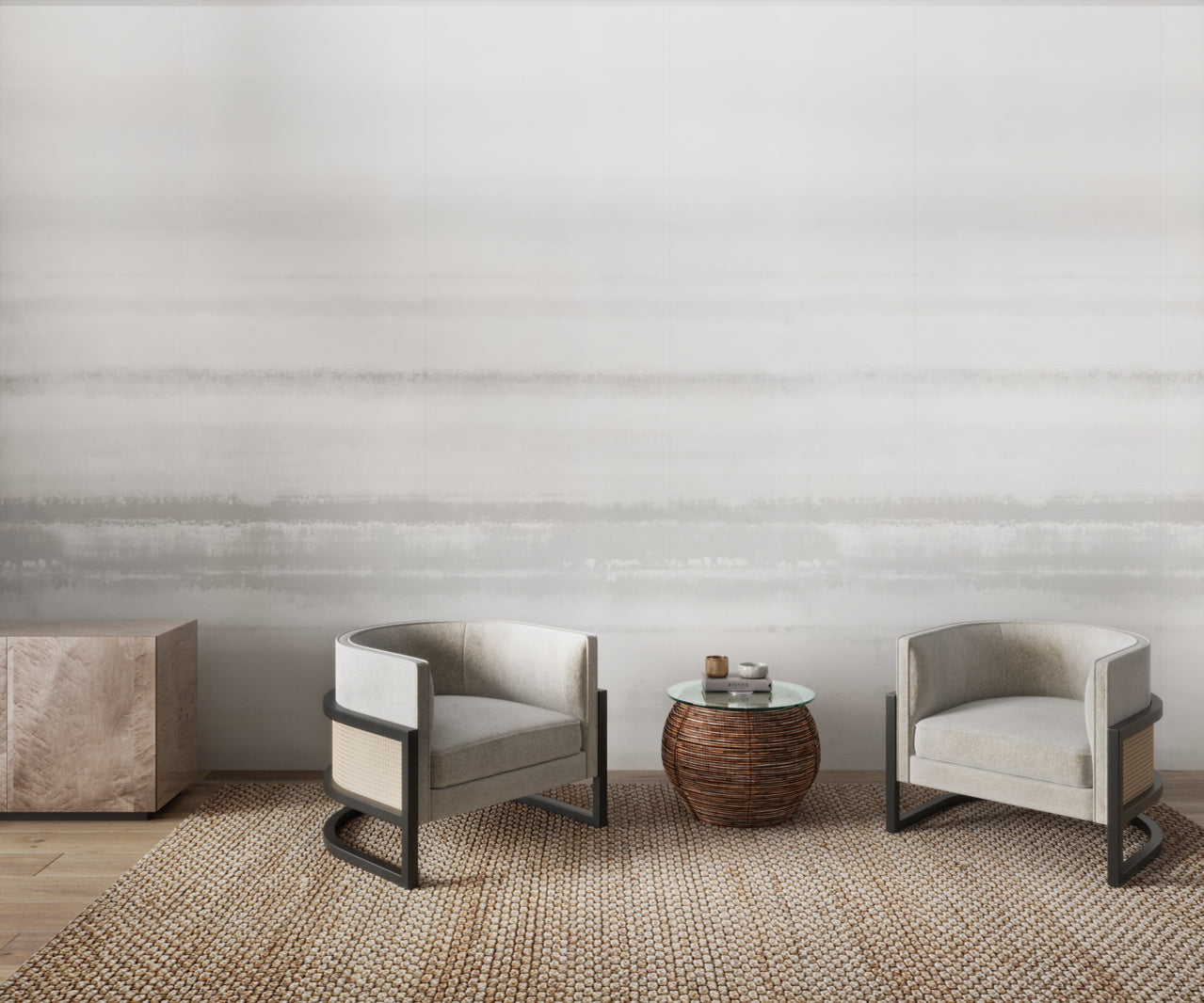OASIS-WHITE-LIGHT-ON-GLAM-GRASS-PHILLIP-JEFFRIES-8689 - Phillip Jeffries Wallpaper Wallcovering