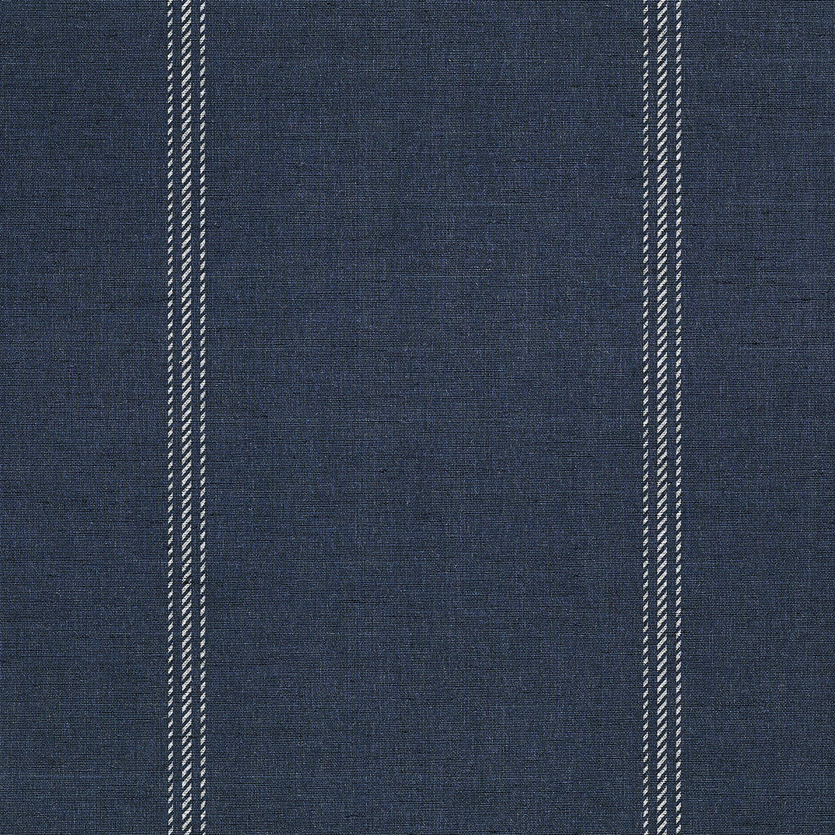 JACKSON-STRIPE-WHITE-AND-NAVY-ON-CANVAS-LINEN-PHILLIP-JEFFRIES-10716 - Phillip Jeffries Wallpaper Wallcovering