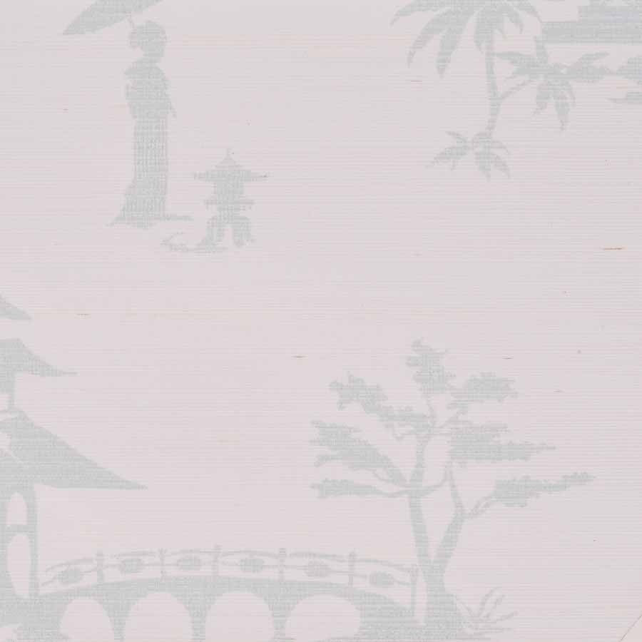 CHINOIS-OUR-WAY-MINT-ON-MANILA-HEMP-PHILLIP-JEFFRIES-8137 - Phillip Jeffries Wallpaper Wallcovering