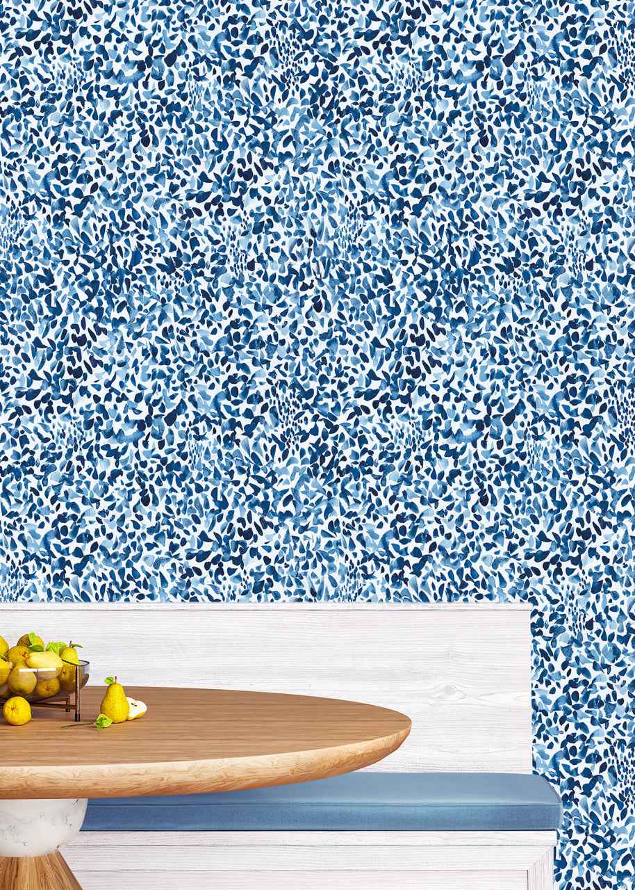 Pretty Petals Morning Glory on Manila Hemp - Phillip Jeffries 9649 - Phillip Jeffries Wallpaper Wallpaper