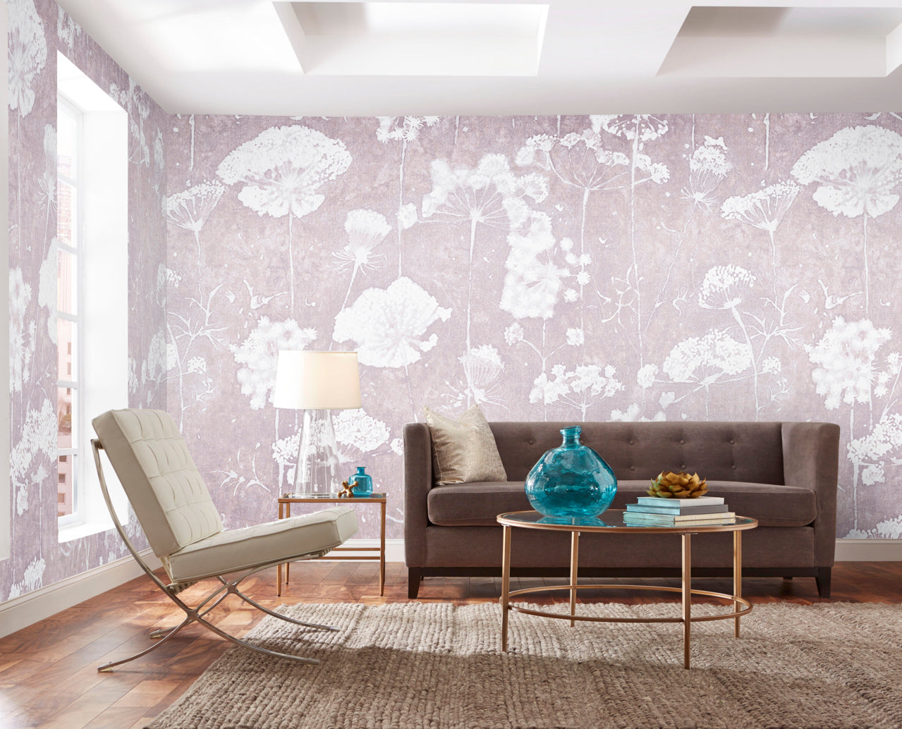 WISH-PINK-WISP-ON-MANILA-HEMP-PHILLIP-JEFFRIES-6103 - Phillip Jeffries Wallpaper Wallcovering