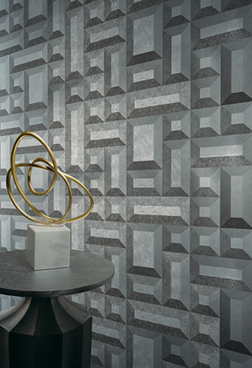 VINYL-BEVELED-MIRROR-ICE-PRISM-PHILLIP-JEFFRIES-7166 - Phillip Jeffries Wallpaper Wallcovering