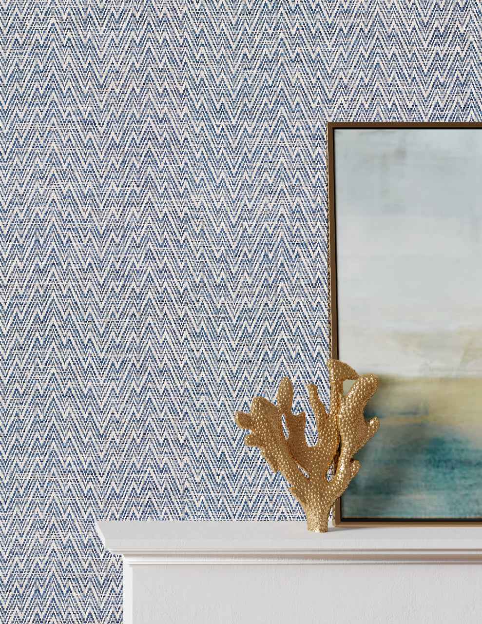 Valley Weave Mountain Skies - Phillip Jeffries 8607 - Phillip Jeffries Wallpaper Wallpaper