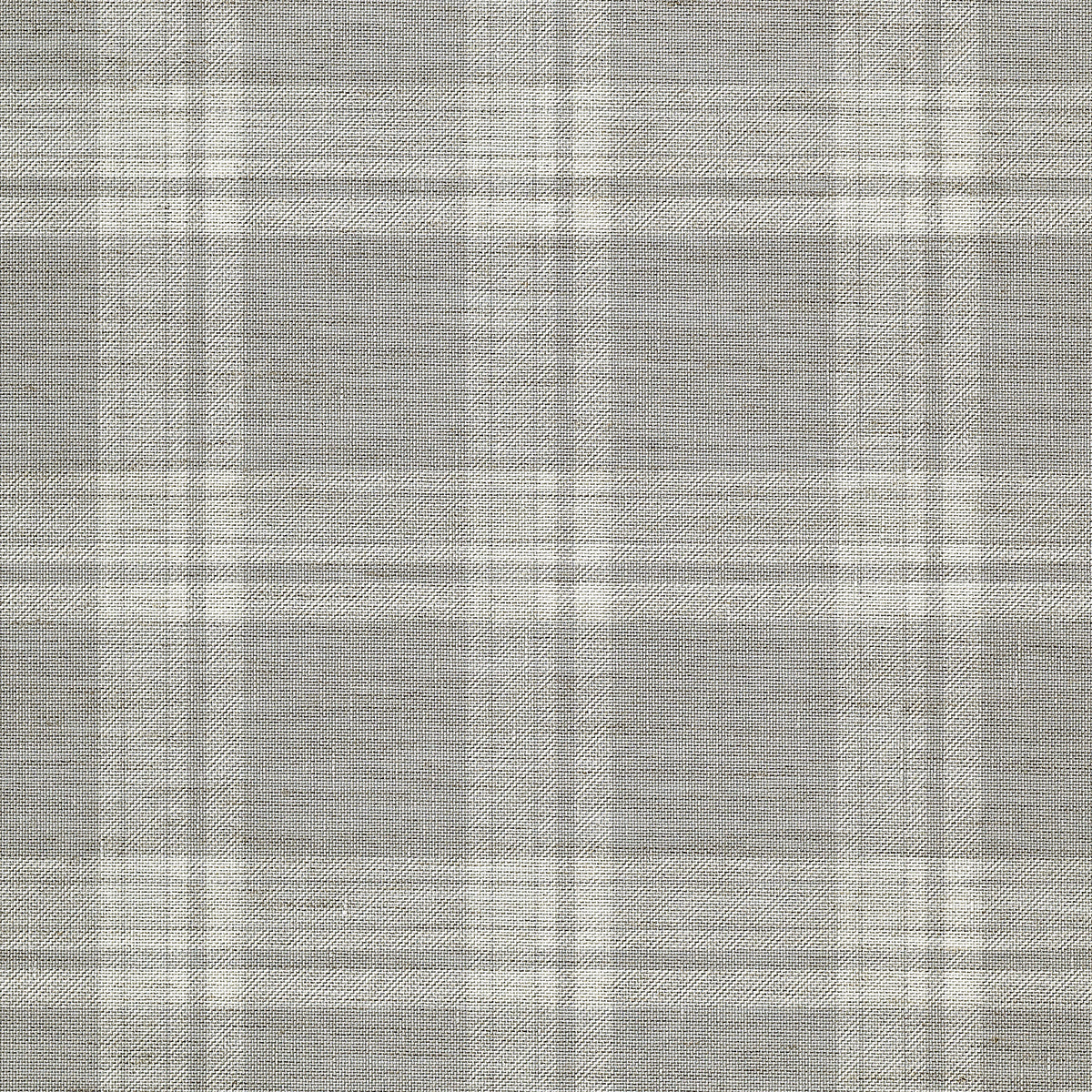 PRAIRIE-PLAID-WHITE-AND-GREIGE-ON-CANVAS-LINEN-PHILLIP-JEFFRIES-10726 - Phillip Jeffries Wallpaper Wallcovering