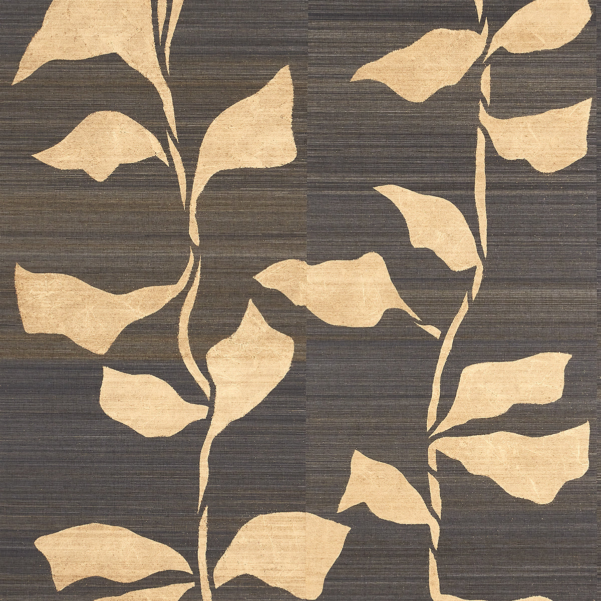 GILDED-GARDEN-GOLD-ON-HORSEHAIR-PHILLIP-JEFFRIES-9375 - Phillip Jeffries Wallpaper Wallcovering